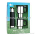 high grade stainless steel thermos mug gift set